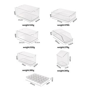 Nhựa có thể Soda Trái Cây Rau tủ lạnh Organizer Dispenser lưu trữ bin cho tủ lạnh tổ chức - Product Image 5