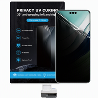 Film de protection d'écran anti-lumière bleue et de confidentialité en TPU HD UV personnalisé en gros pour téléphones 15 16 17 Pro Max