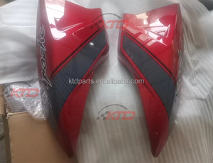 Paneles Laterales de Tanque de Combustible KTD de Alta Calidad, Kits de Carenado para Motocicleta TVS Apache 180, Cubierta Lateral - Product Image 2