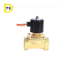 Vanne solénoïde de contrôle en laiton normalement fermée pour eau chaude, série cuivre 2 voies, gaz, OEM DN15-DN50, températures basse/moyenne/élevée, directement de l'usine