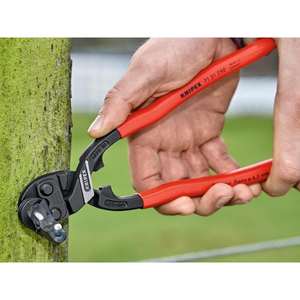 Knipex CoBolt fraise à deux mains à double levier avec évidement, 160mm - Product Image 2