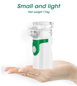Ce ISO được phê duyệt mini siêu âm lưới Máy phun sương câm xách tay điện Ống hít máy cho ho thuốc thiết bị bay hơi - Product Image 2