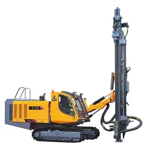 Factory Price KT12 115mm Diameter Max. 28m Integrated DTH Blast Drill Rig With Air Compressor for Energy & Mining Industry