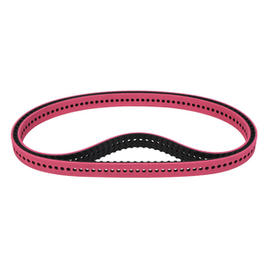 Courroie trapézoïdale à dents XL/L/H/XH/XXH/T5/T10, courroie de distribution en caoutchouc enduit de qualité supérieure, courroie dentée recouverte de rouge avec revêtement - Product Image 5