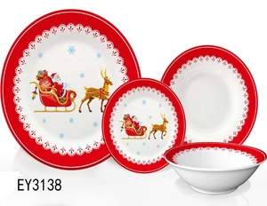 Historieta encantadora Santa serie turco conjunto de vajilla de porcelana - Product Image 5
