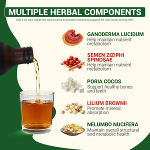 Multiminerali Liquidi Notturni con Etichetta Personalizzata |   Senza Melatonina |   Rotina della Notte |   Citrato di Magnesio |   Calcio |   Zinco |   Vitamina <span class=keywords><strong>D3</strong></span> - Product Image 5