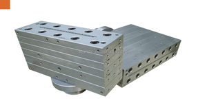 Tùy chỉnh PE WPC coextrusion khuôn dụng cụ chết Gỗ nhựa composite đùn khuôn WPC decking sàn chết đầu khuôn - Product Image 2