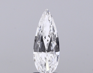Diamant blanc de luxe cultivé en laboratoire, 1 carat, taille poire, clarté SI1, diamant non monté pour bijoux fins de créateur - Product Image 1