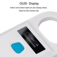 Lector de Microchip RFID Portátil para Animales JCTag FDX-B, Escáner para Perros, Material ABS, Distancia de Lectura de 3-5 cm, 256 Registros