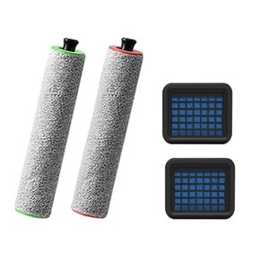 Deerma P30 Compatible Filter Cartridges Sponge Roller <b>Brushes</b> Reusable Home Cleaning Accessories 51-100 Sqm - Product Image 1