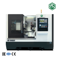 Torno de Doble Torreta Económico DTDS46-36 Fanuc/GSK, Mantiene una Precisión Estable a Largo Plazo para el Mecanizado por Lotes de Piezas Automotrices