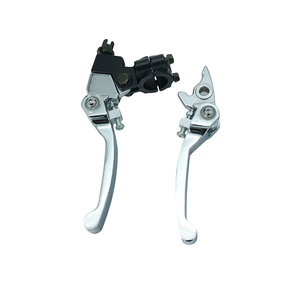 Palanca de embrague plegable para carretera, palancas de manija de freno de aleación para bicicleta de cross, compatible con Crf Klx Pit, Kit de embrague hidráulico corto POWERMOTOR - Product Image 2