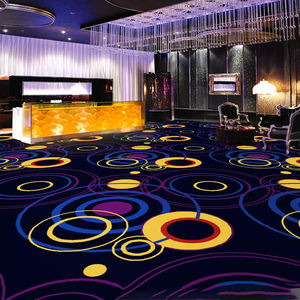 Azulejos de alfombra con estampado floral de nailon - Product Image 1