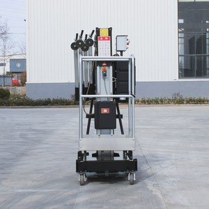 Elevador Portátil de una Sola Persona, Elevador Vertical de un Solo Mástil de Aleación de Aluminio, Elevador Eléctrico para una Persona - Product Image 5