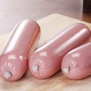Emballage de saucisses, boyaux en plastique en gros, <span class=keywords><strong>film</strong></span> de boyau de saucisse fumée en polyamide - Product Image 3