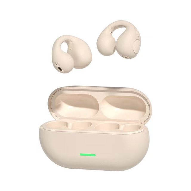 2025 New T7500 Bone Conduction Open Ear Wireless TWS Earbuds HiFi Stereo Sound HD Call LED Light Ultra Long Endurance