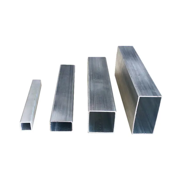 Hot Dipped Galvanized Steel Hollow Sections Pre Galvanized Square Steel Tube for Fence Post