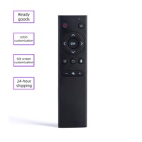 Télécommande universelle 2,4G noire à 13 boutons, originale d'usine, pour Smart TV/PC/Boîtier Android/Tablette/Projecteur