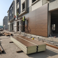 Panneau sandwich en polyuréthane, bloc ICF, moules en béton PU, isolation pour entrepôt extérieur, mur extérieur, matériau de construction