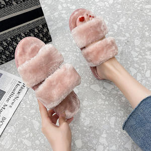 Chaussons doux en fausse fourrure imprimé léopard pour femme, idéaux pour l'intérieur, en peluche, pour l'automne et l'hiver, avec fonction massage - Vente chaude - Product Image 6
