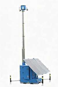 Solar Powered Skid Mounted Camera System <strong>Wireless</strong> Remote Monitoring Security <strong>CCTV</strong> - Product Image 4