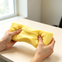 Jouet Squishy Géant en Mousse PU, Doux comme du Beurre, à Remontée Lente, Extensible, Anti-Stress Sensoriel, Cadeau Nouveauté pour Filles et Garçons de 14 ans et plus