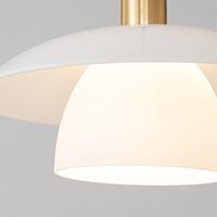 Luminaire suspendu en laiton de style moderne, fonctionnant sur piles, avec abat-jour en verre, télécommande, 6 couleurs RVB, 30 cm de hauteur (ampoule incluse)