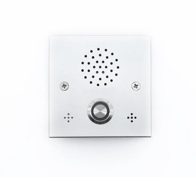 Outdoor 1-Line SIP Intercom with H.264 Video 2W Speaker & 10/100Mbps LAN PoE SOS Emergency Telephone & Broadcast Call Station