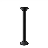 Accessoire intérieur de camping-car en aluminium fabriqué en usine, pied de table à montage sur bride adapté à l'amélioration de l'intérieur des camping-cars et caravanes