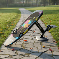 Planche de surf électrique hydrofoil en fibre de carbone 8000W, motif Splash, unisexe