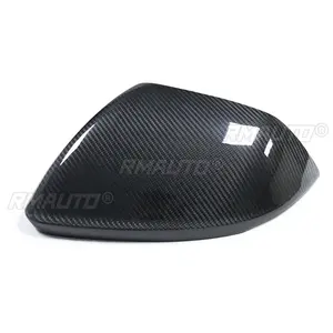 Cubierta de Espejo Retrovisor Lateral de Fibra de Carbono Seca para Audi Q8 SQ8 RSQ8 2018-2022 y Lamborghini Urus - Product Image 5