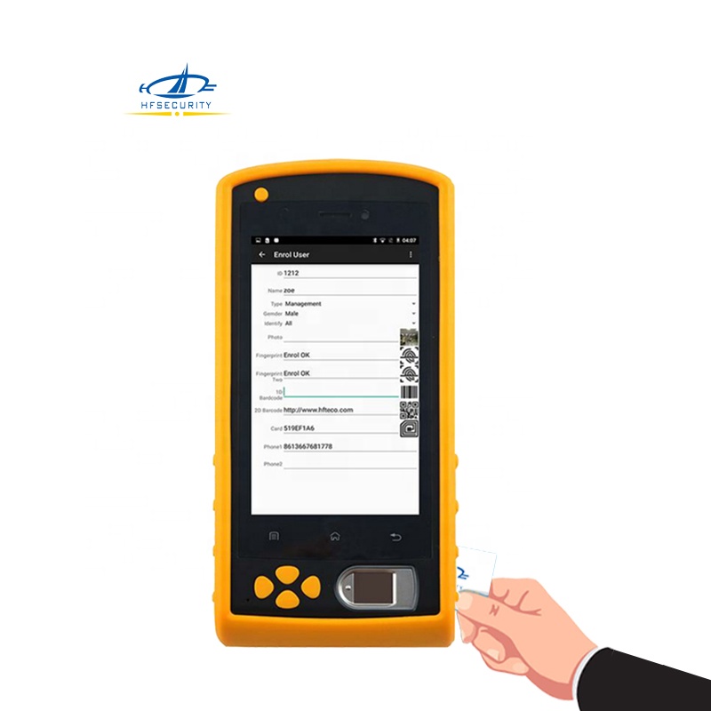 HF FP05 биометрический сканер отпечатков пальцев USB Free SDK Android портативное биометрическое устройство захвата данных