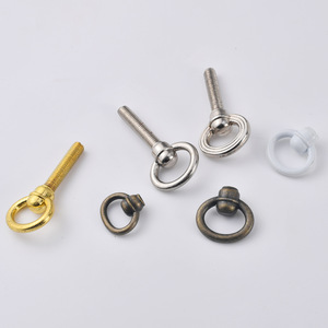 Furniture Handle Ring Zinc Alloy <b>Drawer</b> Pull Modern Simple Durable Hardware - Product Image 3