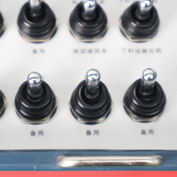 Control Remoto Industrial Inalámbrico Universal con 16 Interruptores de Palanca, Resistente al Agua IP65