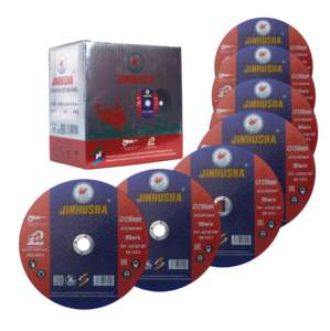 JINHUSHA 9 "230x 2mm高硬度T41フラットカッティングホイール研磨ディスク耐久性のある酸化アルミニウムセラミックステンレス鋼ジルコニア - Product Image 1