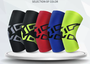 Genouillère de sport confortable, manchons de compression, protection professionnelle, léger, respirant, utilisation multisports pour - Product Image 6