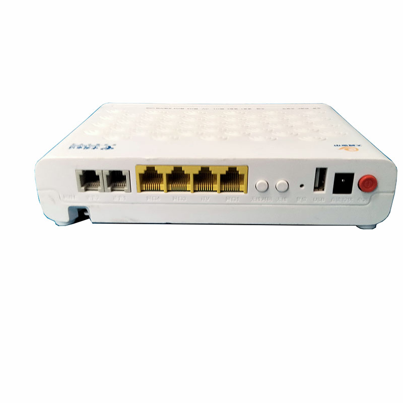 Прочный используемый ZTE F460 1GE 2 Кастрюли ITV WIFI EPON ONU ONT FTTH модем с английской версией