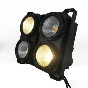 Kualitas Tinggi Matriks 4X100W LED COB 4 Mata Led Cahaya Efek Blinder Penonton