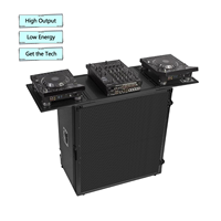 La scène de cabine de DJ de haute qualité et portable assemble la table de DJ mobile de tête d'affiche pour les boîtes de nuit