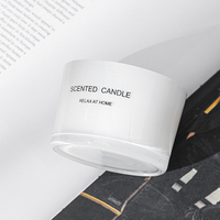 Bougie parfumée artisanale moderne en cire de soja, écologique, à base de cristaux, pour l'aromathérapie, personnalisable, relaxante, pour les fêtes de Noël, vente en gros