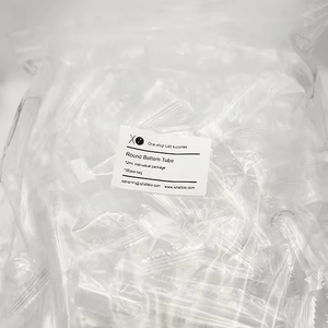 หลอดทดลองก้นกลม XZ Lab Supplies ขนาด 12 มล. บรรจุภัณฑ์แยกชิ้น สำหรับใช้ในห้องปฏิบัติการ - Product Image 1