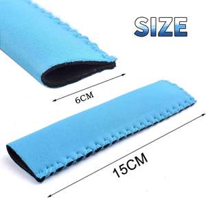 Fundas <span class=keywords><strong>de</strong></span> Neopreno para Helados, Capacidad <span class=keywords><strong>de</strong></span> 240 ml, Aislamiento Anticongelante, 6 Piezas en Colores Surtidos, Bolsas para Guardar Helados - Product Image 3