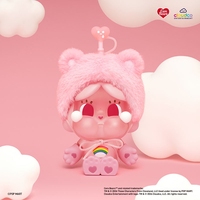 Nouvelle tasse à paille en verre PVC authentique POPMART de la série Care Bear, article cadeau