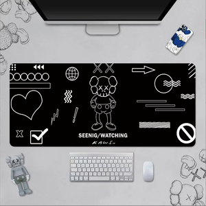 Thảm lót chuột hoạt hình khổ lớn in tùy chỉnh chất liệu cao su chống trơn trượt, chống nước, bền chắc, viền may chắc chắn dành cho chơi game - Product Image 2
