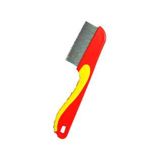 Pet Steel Needle <b>Comb</b> For Dog <b>Flea</b> Removal Long Handle Grooming Tool Plastic Material Convenient Use - Product Image 5