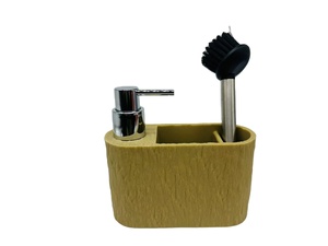 <span class=keywords><strong>Dispensador</strong></span> <span class=keywords><strong>de</strong></span> Jabón <span class=keywords><strong>de</strong></span> Cocina 3 en 1 con Diseño <span class=keywords><strong>de</strong></span> <span class=keywords><strong>Roca</strong></span>, <span class=keywords><strong>Dispensador</strong></span> <span class=keywords><strong>de</strong></span> Jabón Líquido con Bola <span class=keywords><strong>de</strong></span> Limpieza y Cepillo <span class=keywords><strong>de</strong></span> Acero Inoxidable Hecho <span class=keywords><strong>de</strong></span> Resina - Product Image 5