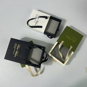 Tùy chỉnh lớn Kraft Bìa hộp quà tặng rõ ràng PVC cửa sổ dập nổi kết thúc Matte cho nến Quà Tặng tùy chỉnh kích thước vật liệu tái chế - Product Image 2