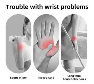 Léger et respirant, design bouche de tigre 360 °   Attelle de protection du poignet à compression - Product Image 3