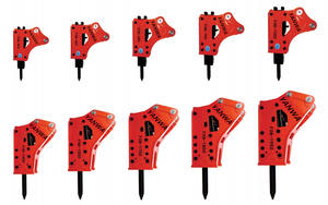 הכוכב ההידראולי עמיד וחזק yanwa כוכב פטיש להריסת 5.0 8.0 טון - Product Image 6