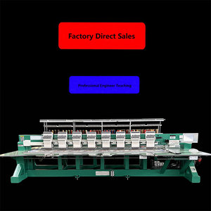 Grande macchina da ricamo computerizzata industriale completamente automatica multi-testa - Product Image 5